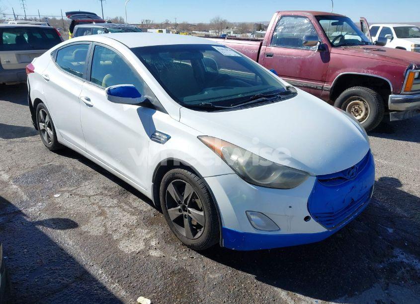 2012 Hyundai Elantra GLS (VIN 5NPDH4AE1CH139198) main photo
