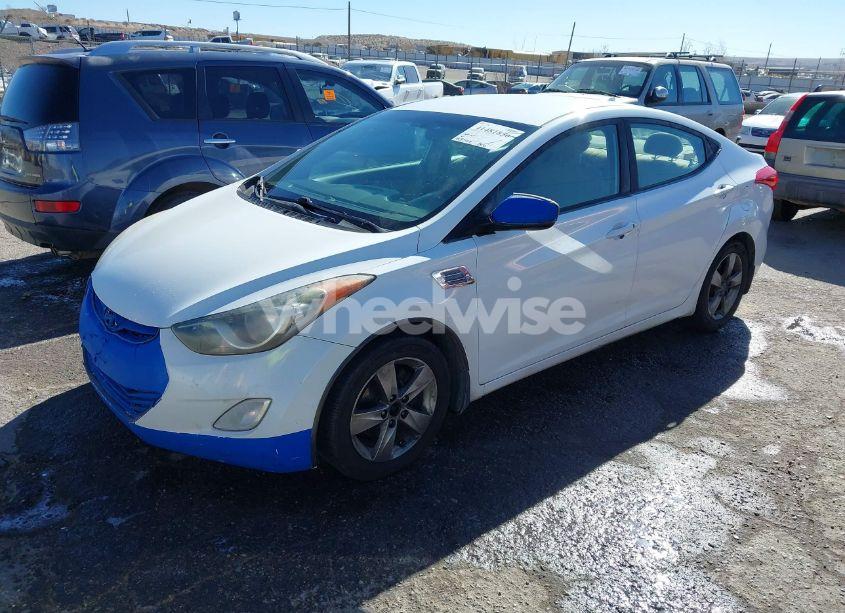 Photo 2 of 2012 Hyundai Elantra GLS (VIN 5NPDH4AE1CH139198)