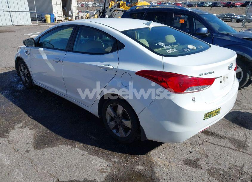 Photo 3 of 2012 Hyundai Elantra GLS (VIN 5NPDH4AE1CH139198)
