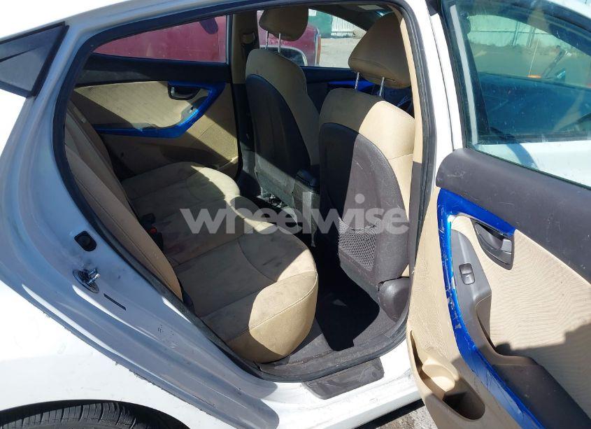 Photo 8 of 2012 Hyundai Elantra GLS (VIN 5NPDH4AE1CH139198)
