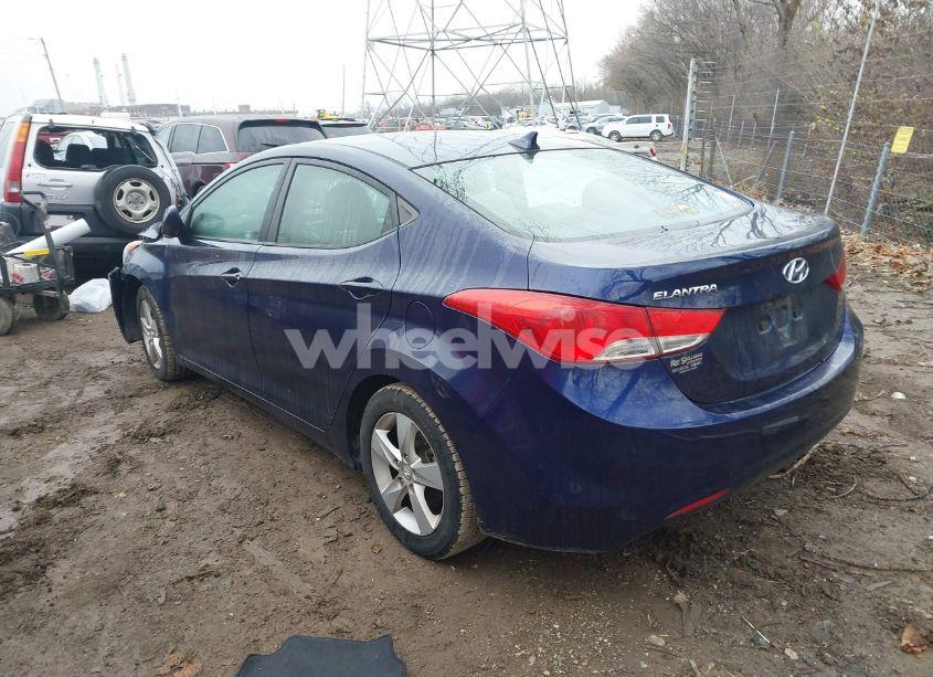 Photo 3 of 2013 Hyundai Elantra GLS (VIN 5NPDH4AE1DH159369)