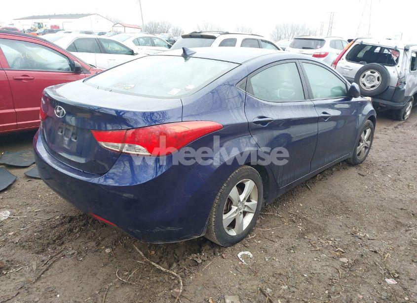 Photo 4 of 2013 Hyundai Elantra GLS (VIN 5NPDH4AE1DH159369)