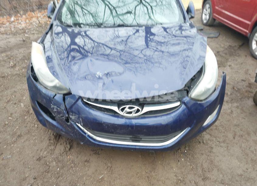 Photo 6 of 2013 Hyundai Elantra GLS (VIN 5NPDH4AE1DH159369)
