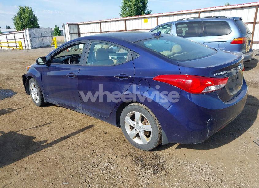 Photo 3 of 2013 Hyundai Elantra GLS (VIN 5NPDH4AE1DH172624)