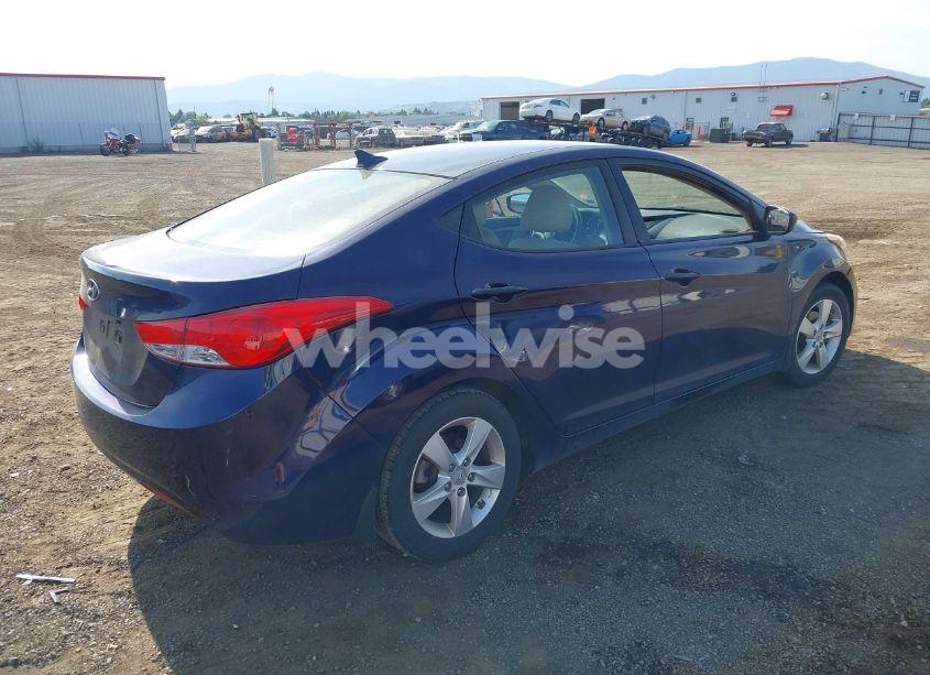 Photo 4 of 2013 Hyundai Elantra GLS (VIN 5NPDH4AE1DH172624)