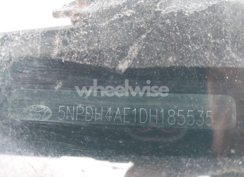 Photo 9 of 2013 Hyundai Elantra GLS (VIN 5NPDH4AE1DH185535)