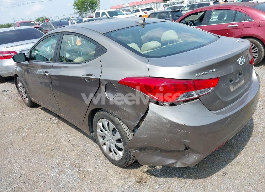 Photo 3 of 2013 Hyundai Elantra GLS (VIN 5NPDH4AE1DH185647)