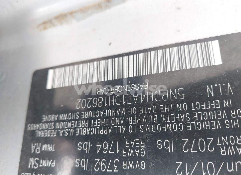 Photo 9 of 2013 Hyundai Elantra GLS (VIN 5NPDH4AE1DH186202)