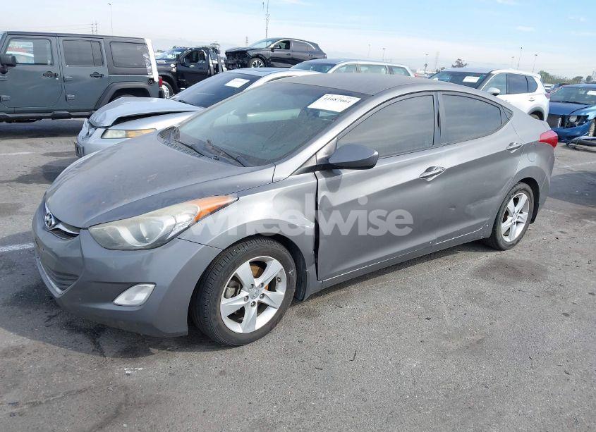 Photo 2 of 2013 Hyundai Elantra GLS (VIN 5NPDH4AE1DH187172)