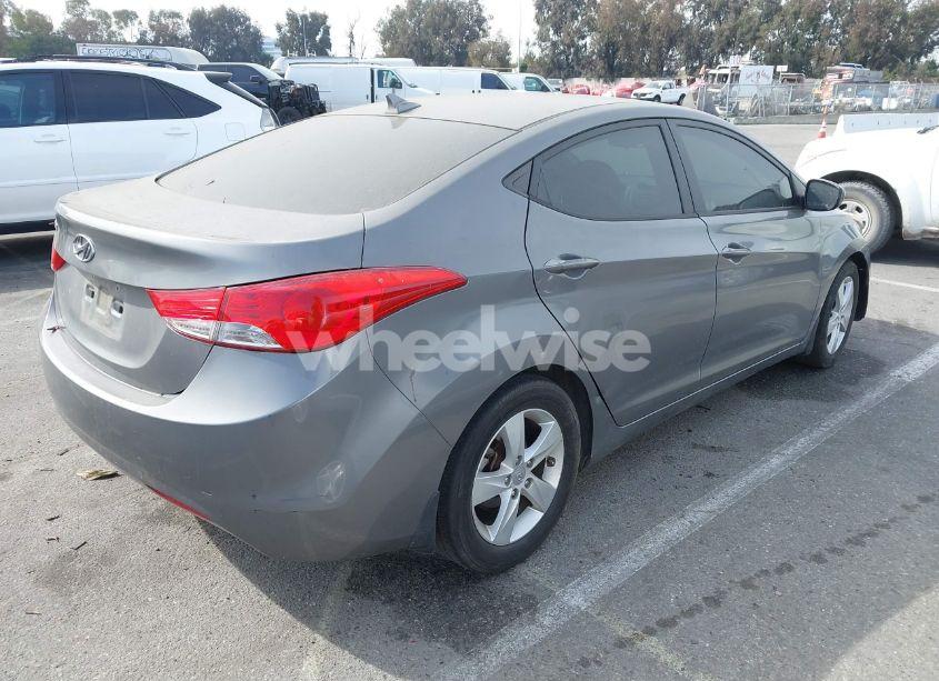 Photo 4 of 2013 Hyundai Elantra GLS (VIN 5NPDH4AE1DH187172)