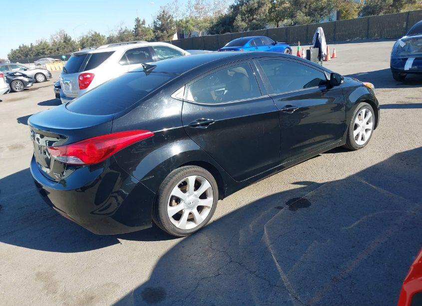 Photo 4 of 2013 Hyundai Elantra LIMITED (VIN 5NPDH4AE1DH192453)