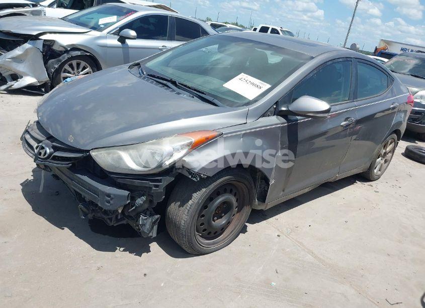 Photo 2 of 2013 Hyundai Elantra LIMITED (VIN 5NPDH4AE1DH205864)