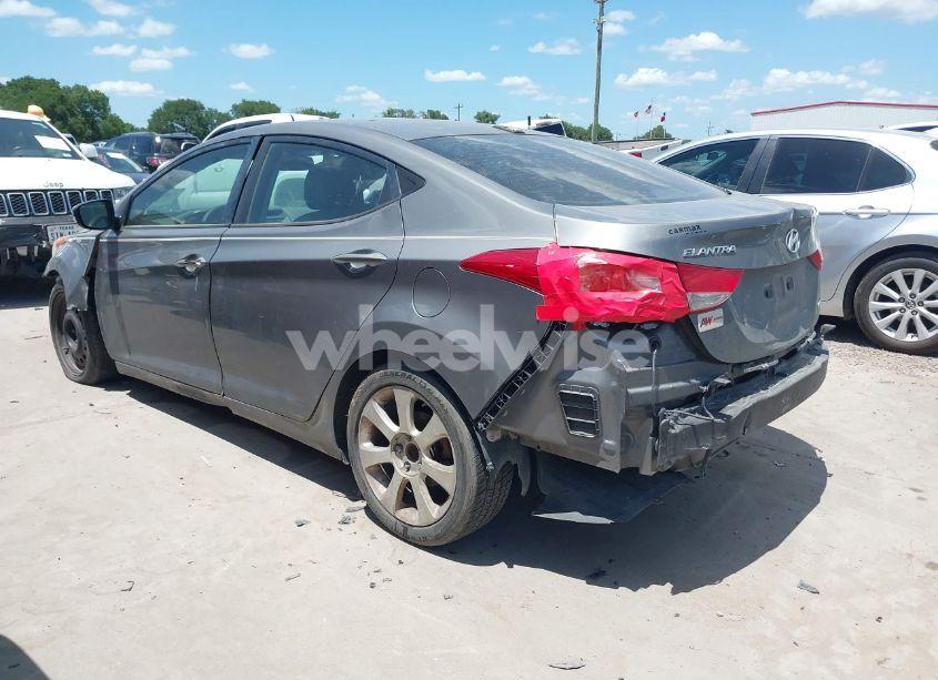 Photo 3 of 2013 Hyundai Elantra LIMITED (VIN 5NPDH4AE1DH205864)