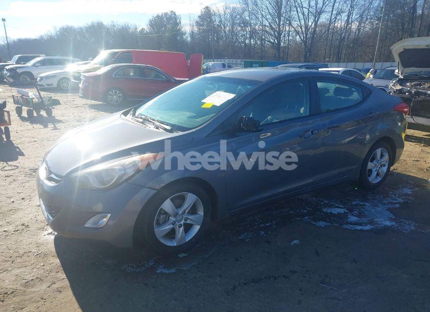 Photo 2 of 2013 Hyundai Elantra GLS (VIN 5NPDH4AE1DH209302)