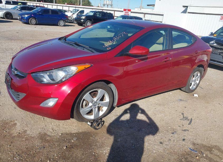 Photo 2 of 2013 Hyundai Elantra GLS (VIN 5NPDH4AE1DH219313)