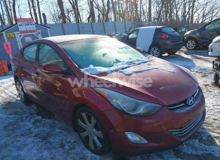 2013 Hyundai Elantra LIMITED (VIN 5NPDH4AE1DH236256) main photo
