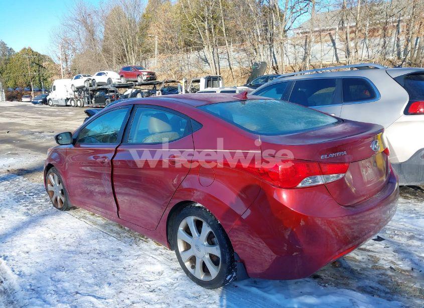 Photo 3 of 2013 Hyundai Elantra LIMITED (VIN 5NPDH4AE1DH236256)