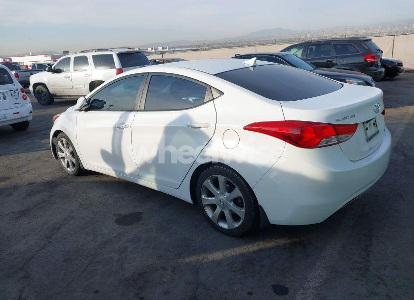 Photo 3 of 2013 Hyundai Elantra LIMITED (VIN 5NPDH4AE1DH252926)