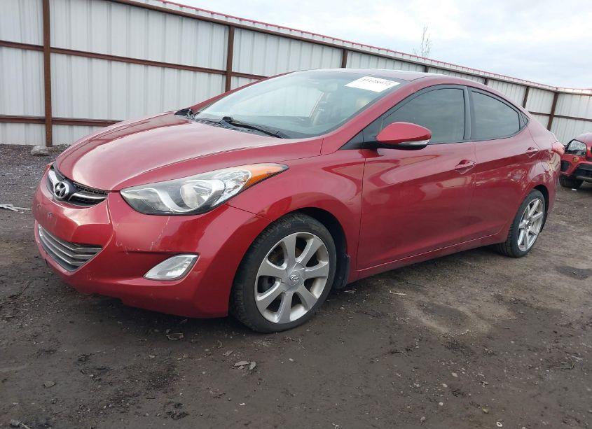 Photo 2 of 2013 Hyundai Elantra LIMITED (VIN 5NPDH4AE1DH253901)