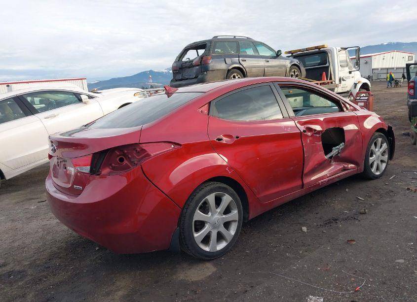 Photo 4 of 2013 Hyundai Elantra LIMITED (VIN 5NPDH4AE1DH253901)