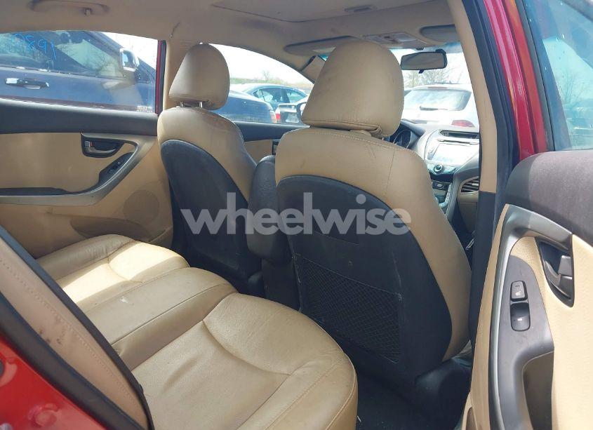 Photo 8 of 2013 Hyundai Elantra LIMITED (VIN 5NPDH4AE1DH268849)