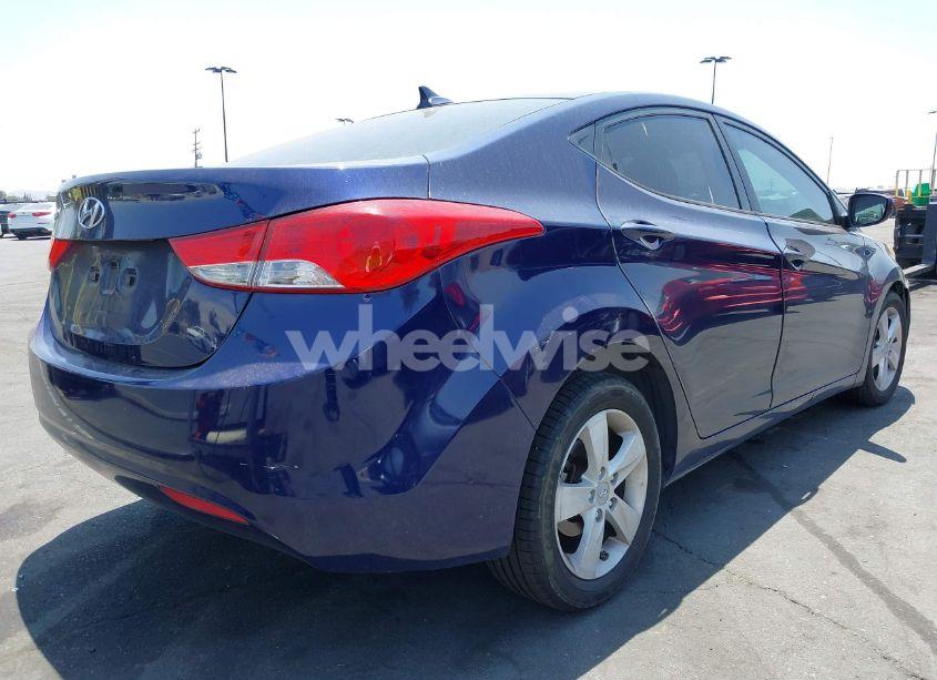 Photo 4 of 2013 Hyundai Elantra GLS (VIN 5NPDH4AE1DH280161)
