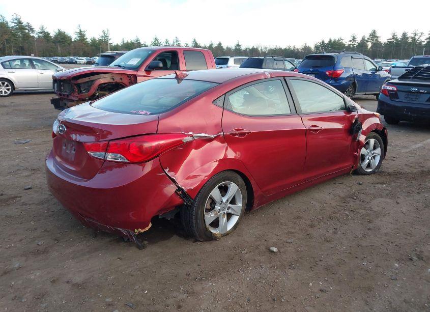 Photo 4 of 2013 Hyundai Elantra GLS (VIN 5NPDH4AE1DH286669)