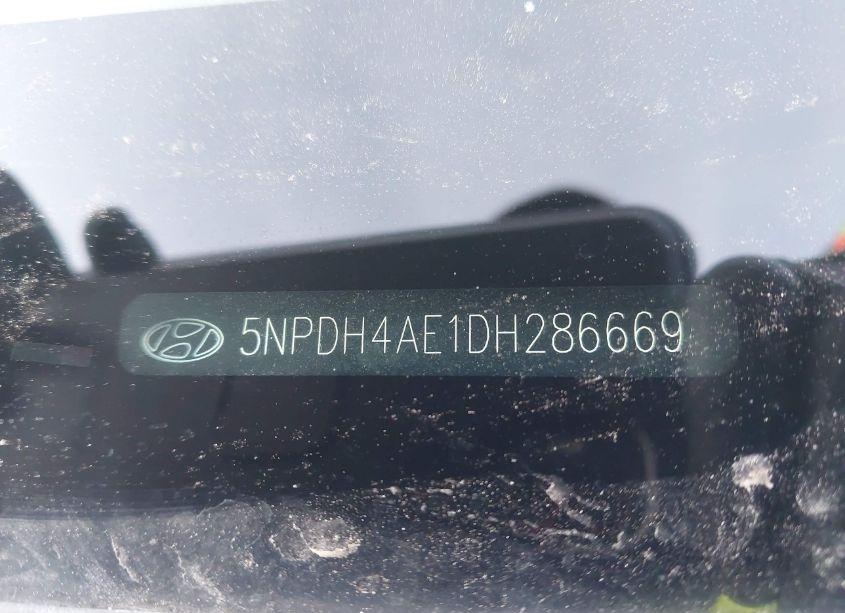 Photo 9 of 2013 Hyundai Elantra GLS (VIN 5NPDH4AE1DH286669)