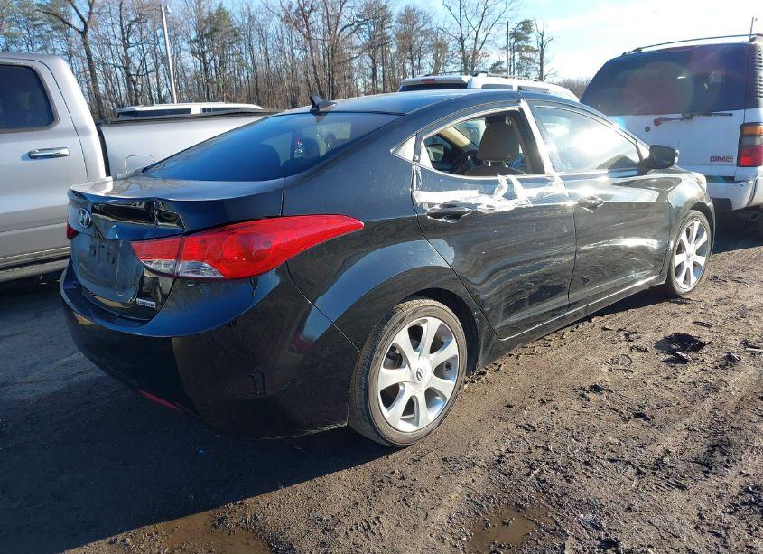 Photo 4 of 2013 Hyundai Elantra LIMITED (VIN 5NPDH4AE1DH287689)