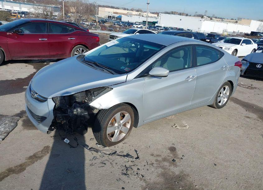 Photo 2 of 2013 Hyundai Elantra GLS (VIN 5NPDH4AE1DH320531)