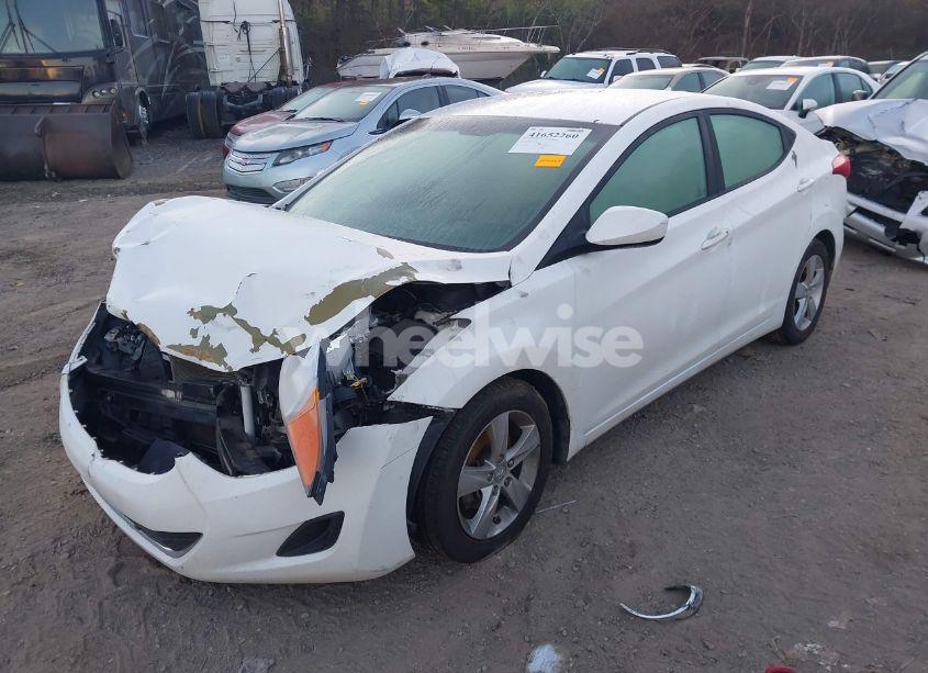 Photo 2 of 2013 Hyundai Elantra GLS (VIN 5NPDH4AE1DH357062)