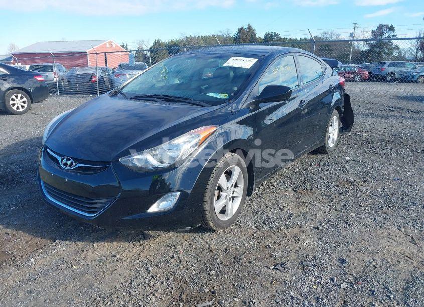 Photo 2 of 2013 Hyundai Elantra GLS (VIN 5NPDH4AE1DH363315)