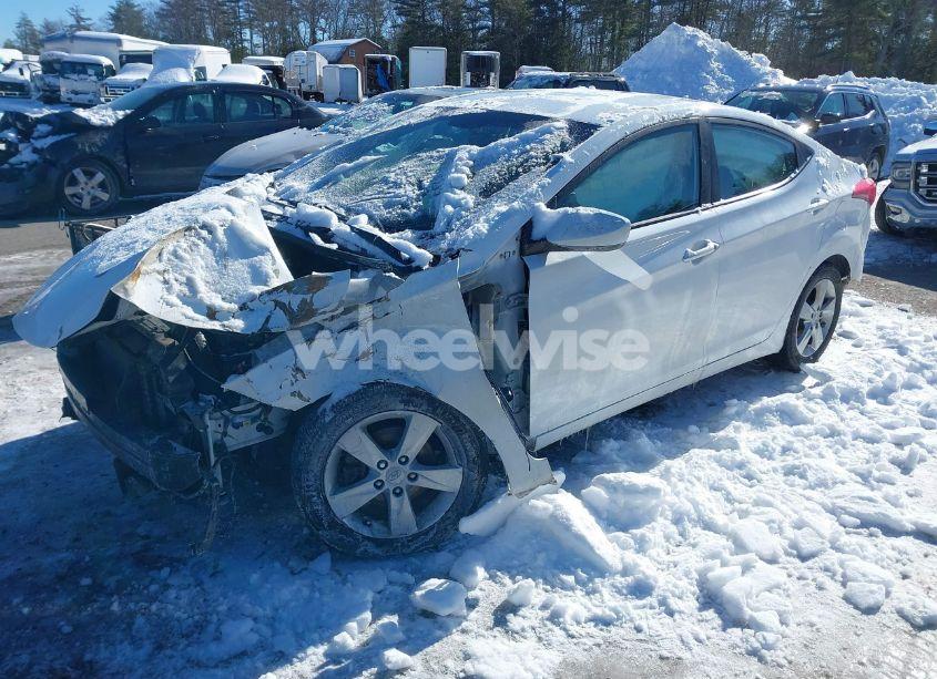 Photo 2 of 2013 Hyundai Elantra GLS (VIN 5NPDH4AE1DH369387)