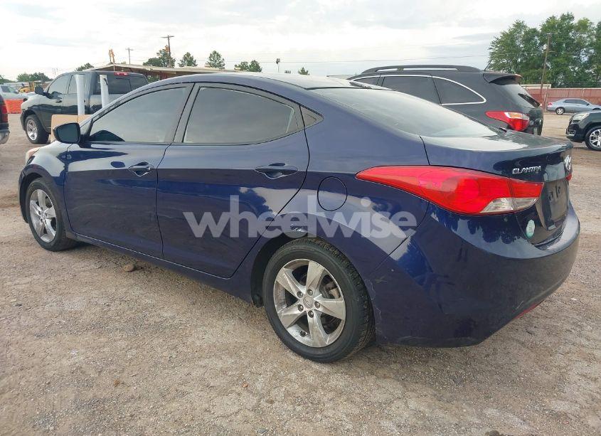 Photo 3 of 2013 Hyundai Elantra GLS (VIN 5NPDH4AE1DH369678)