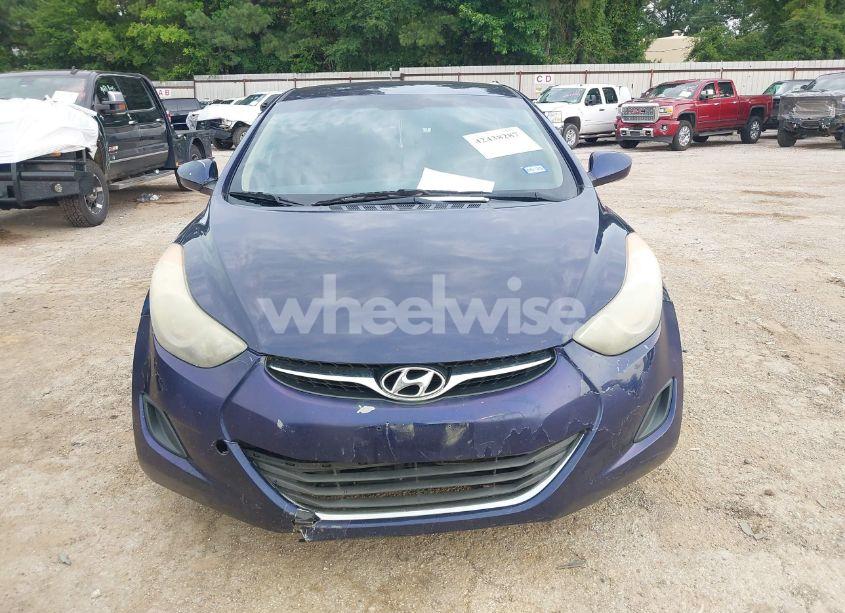 Photo 6 of 2013 Hyundai Elantra GLS (VIN 5NPDH4AE1DH369678)