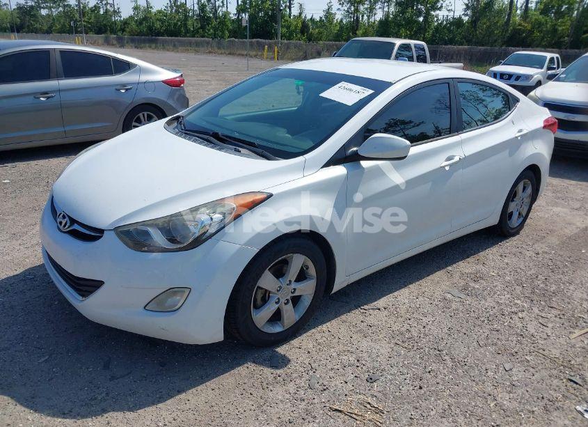 Photo 2 of 2013 Hyundai Elantra GLS (VIN 5NPDH4AE1DH374606)