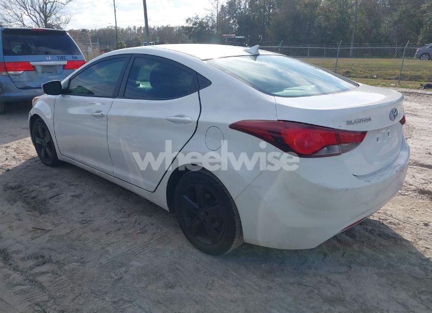 Photo 3 of 2013 Hyundai Elantra GLS (VIN 5NPDH4AE1DH407717)