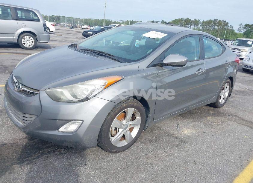 Photo 2 of 2013 Hyundai Elantra GLS (VIN 5NPDH4AE1DH419205)