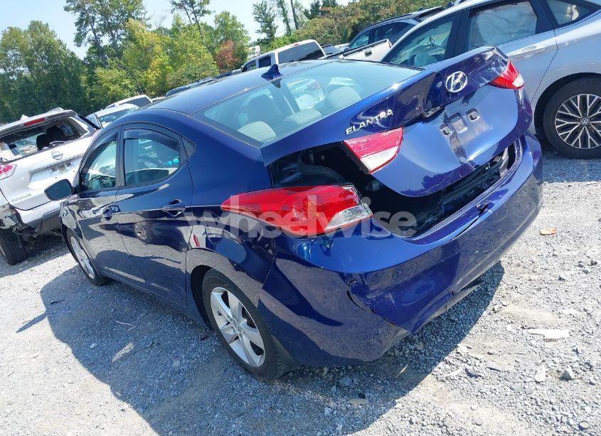 Photo 3 of 2013 Hyundai Elantra GLS (VIN 5NPDH4AE1DH452950)