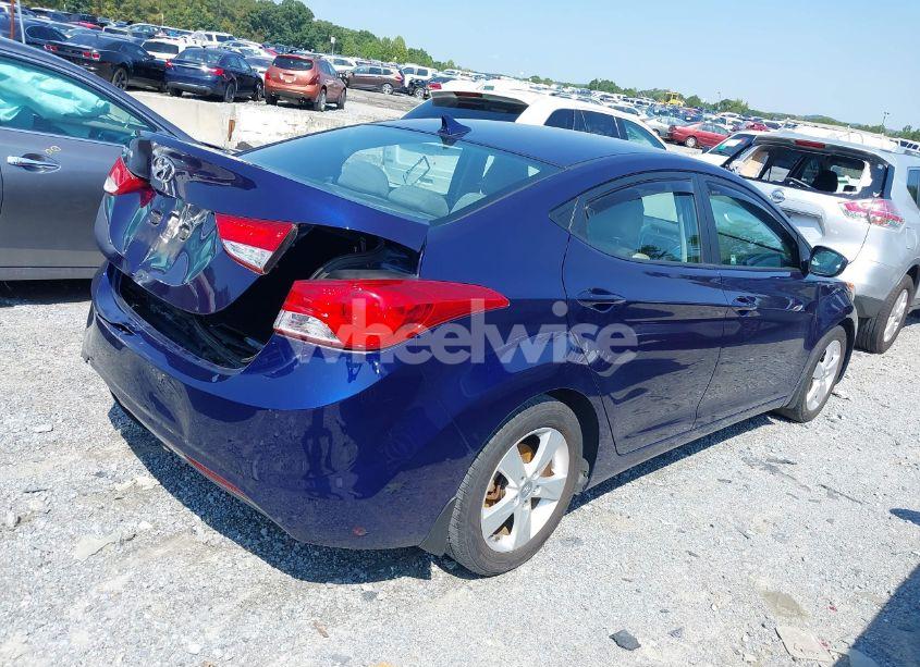 Photo 4 of 2013 Hyundai Elantra GLS (VIN 5NPDH4AE1DH452950)