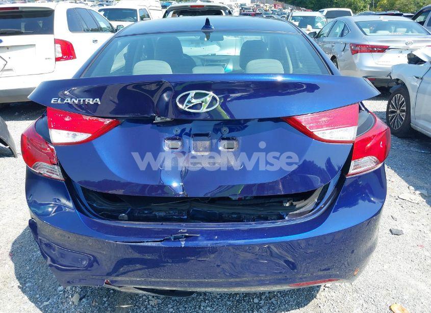 Photo 6 of 2013 Hyundai Elantra GLS (VIN 5NPDH4AE1DH452950)