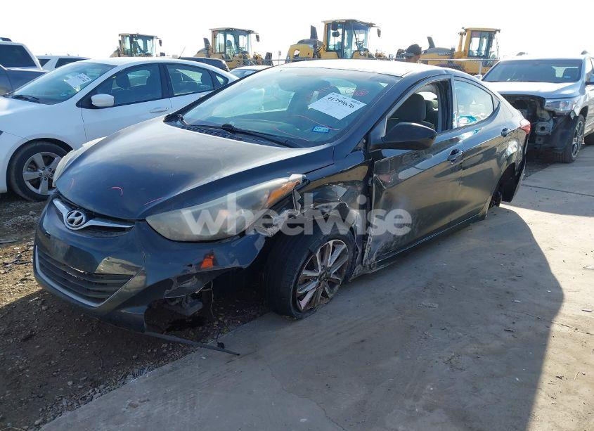 Photo 2 of 2014 Hyundai Elantra SE (VIN 5NPDH4AE1EH459365)