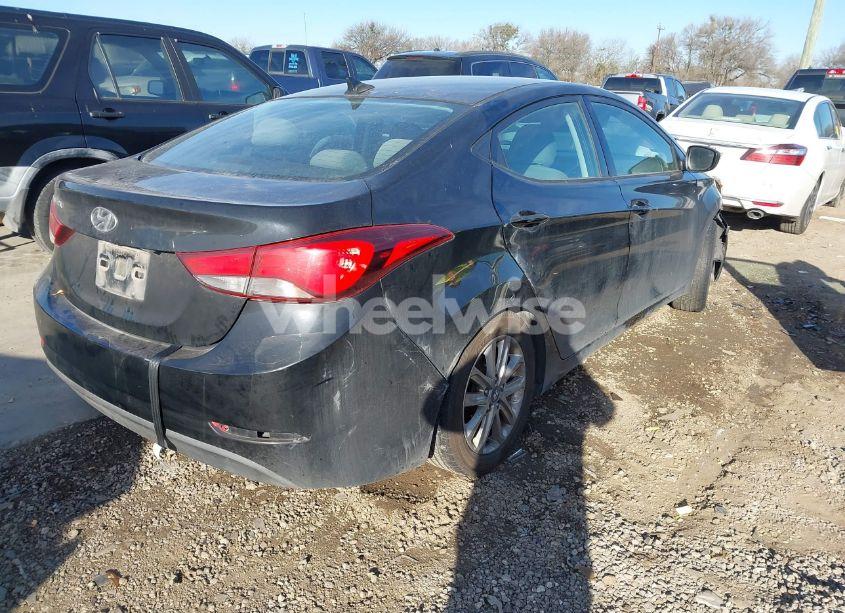 Photo 4 of 2014 Hyundai Elantra SE (VIN 5NPDH4AE1EH459365)