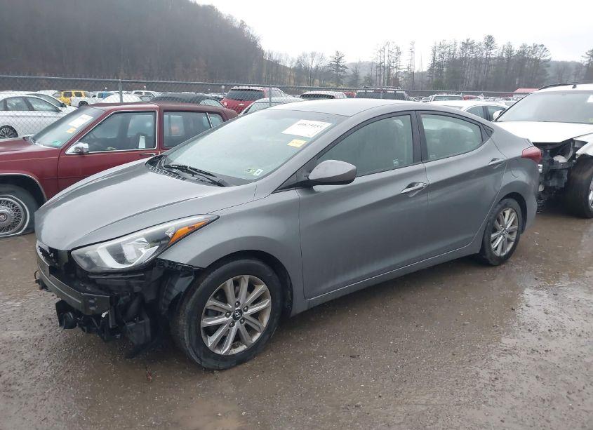 Photo 2 of 2014 Hyundai Elantra SE (VIN 5NPDH4AE1EH465764)