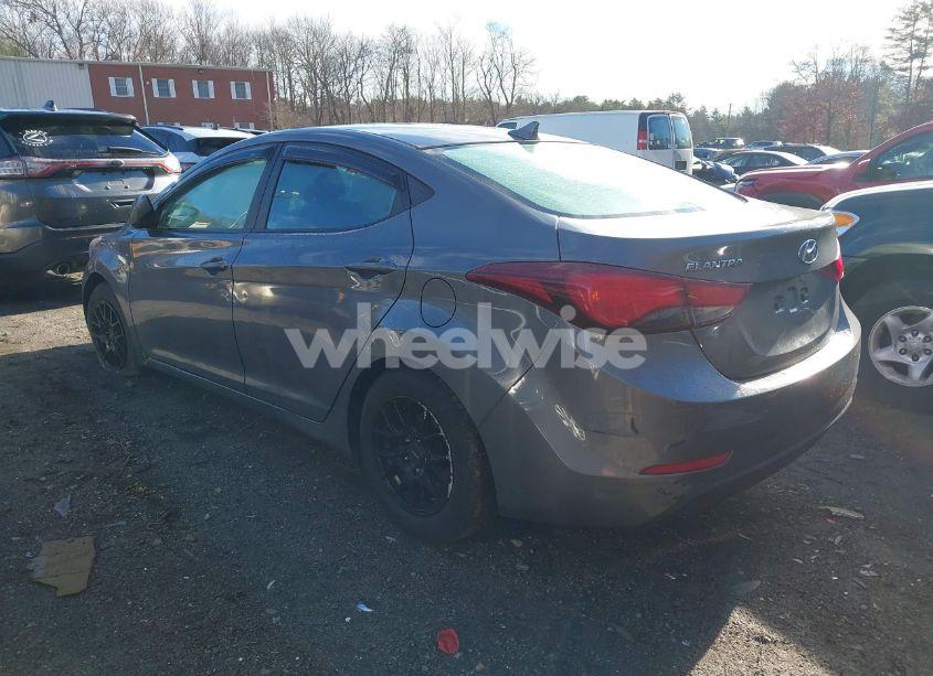 Photo 3 of 2014 Hyundai Elantra SE (VIN 5NPDH4AE1EH466686)