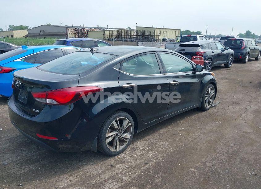 Photo 4 of 2014 Hyundai Elantra LIMITED (VIN 5NPDH4AE1EH475811)