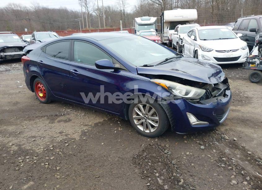 2014 Hyundai Elantra SE (VIN 5NPDH4AE1EH478904) main photo