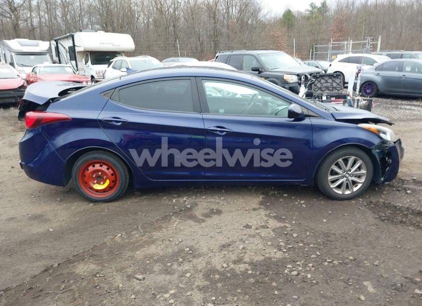 Photo 13 of 2014 Hyundai Elantra SE (VIN 5NPDH4AE1EH478904)