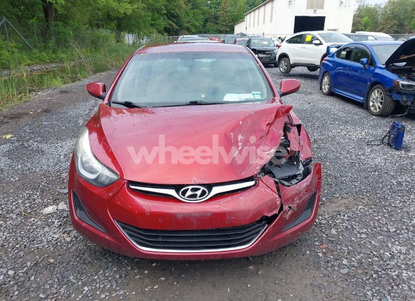Photo 11 of 2014 Hyundai Elantra SE (VIN 5NPDH4AE1EH489255)