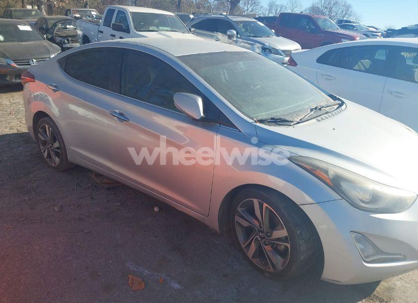 2014 Hyundai Elantra LIMITED (VIN 5NPDH4AE1EH492530) main photo